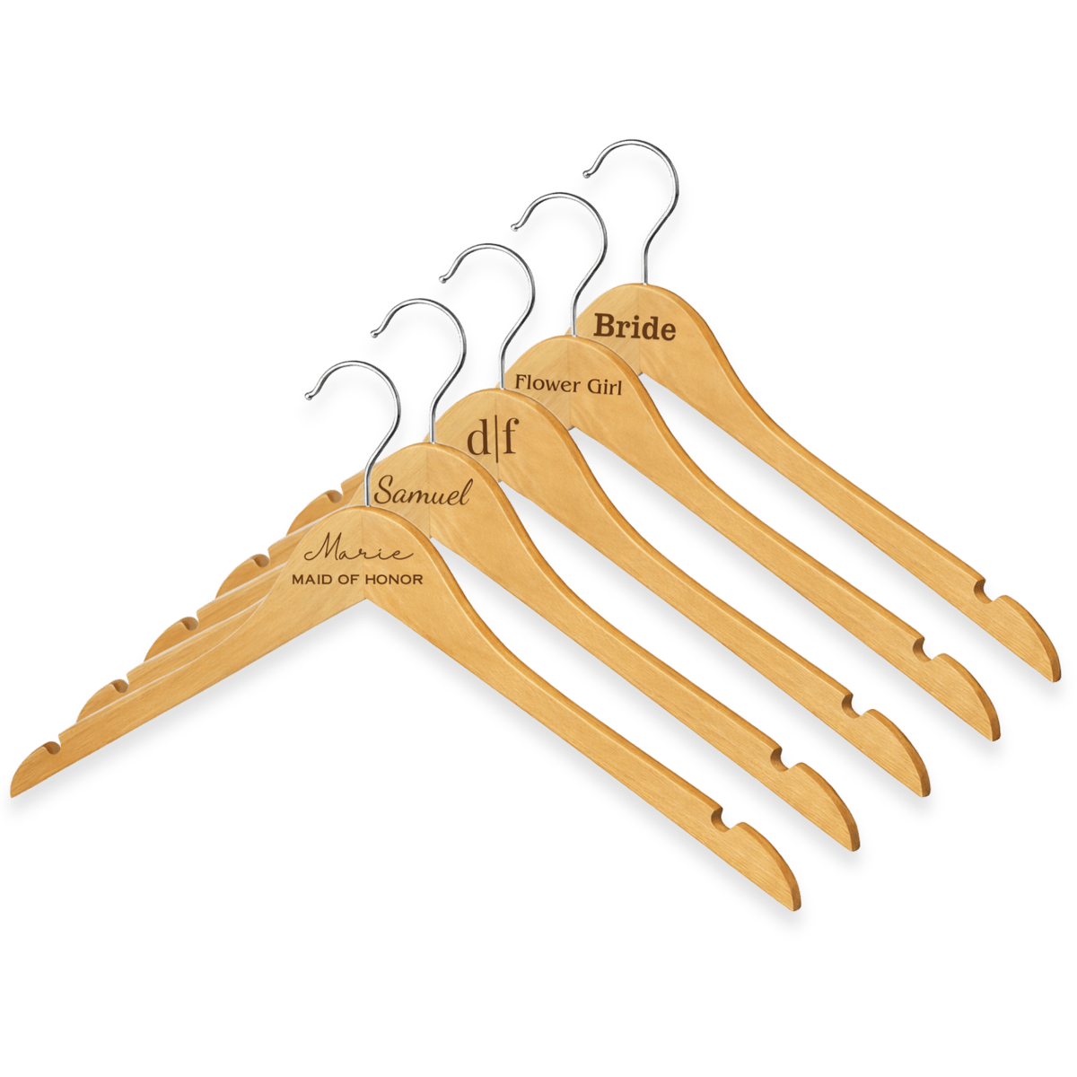 Engraved Wooden Hanger